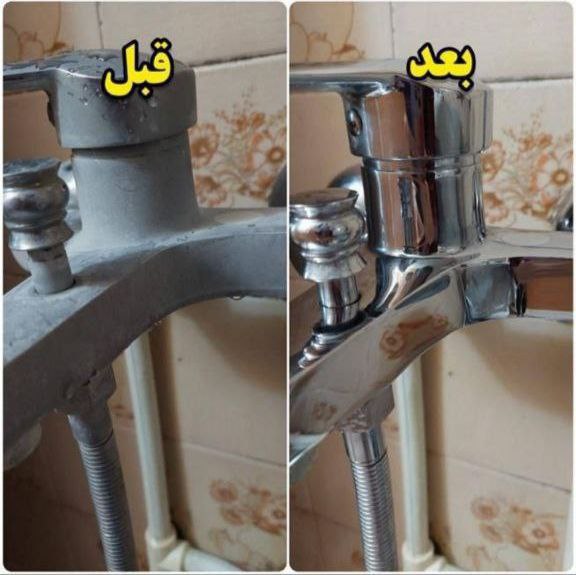 بسته عمده ۲۰ عددی پاک‌کننده نانو مخصوص سینک ظرفشویی و سطوح فلزی براق برند غیاث